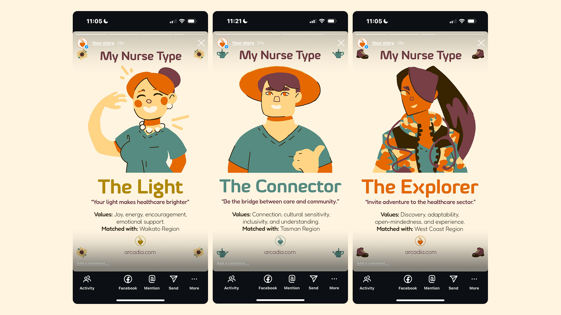 social media posts of the nurse type results