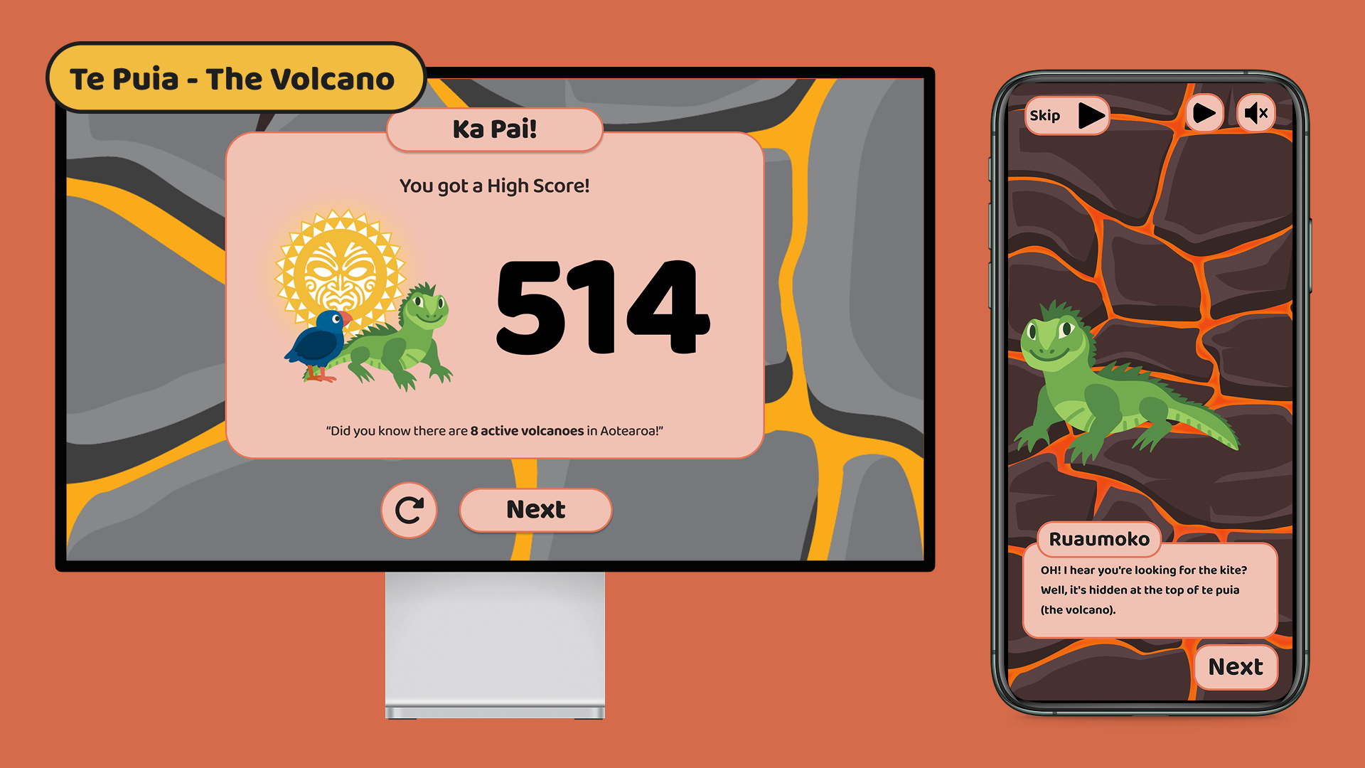 showcasing different devices for the miharo interactive experience